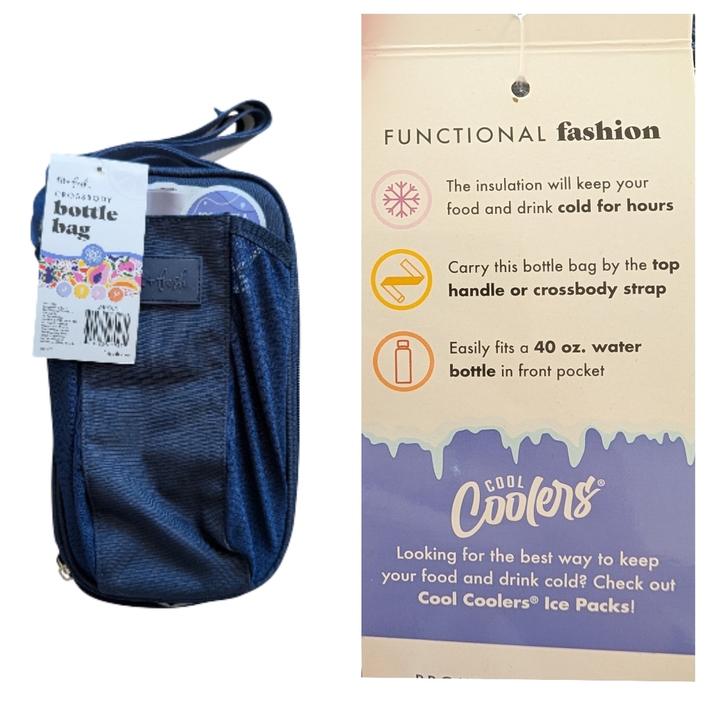 NWT Insulated Crossbody Lunch Bag